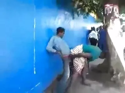 ब्रुनेट टीनला हँग-स्टड स्टुडमधून आउटडोअर बँगिंग मिळते